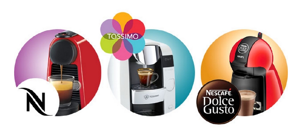 Какие можно купить в России капсульные системы: Nespresso, Dolce Gusto и Tassimo